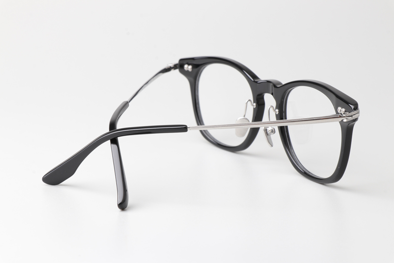 TH9127 Eyeglasses Black Silver