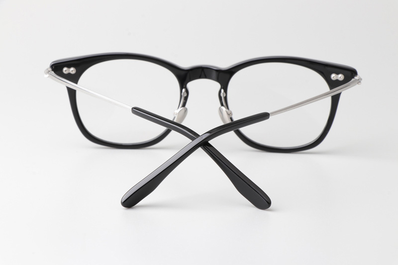 TH9127 Eyeglasses Black Silver