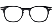 TH9127 Eyeglasses Black Silver