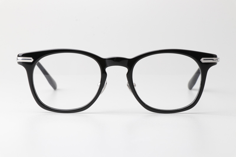 TH9127 Eyeglasses Black Silver