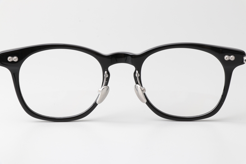 TH9127 Eyeglasses Black Silver
