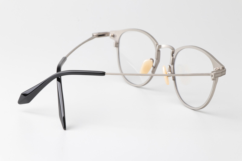 TH9145 Eyeglasses Black Silver