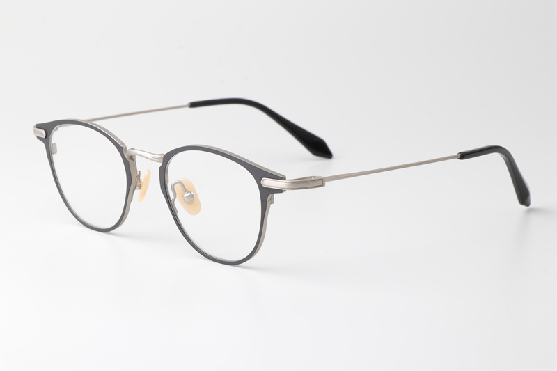 TH9145 Eyeglasses Black Silver