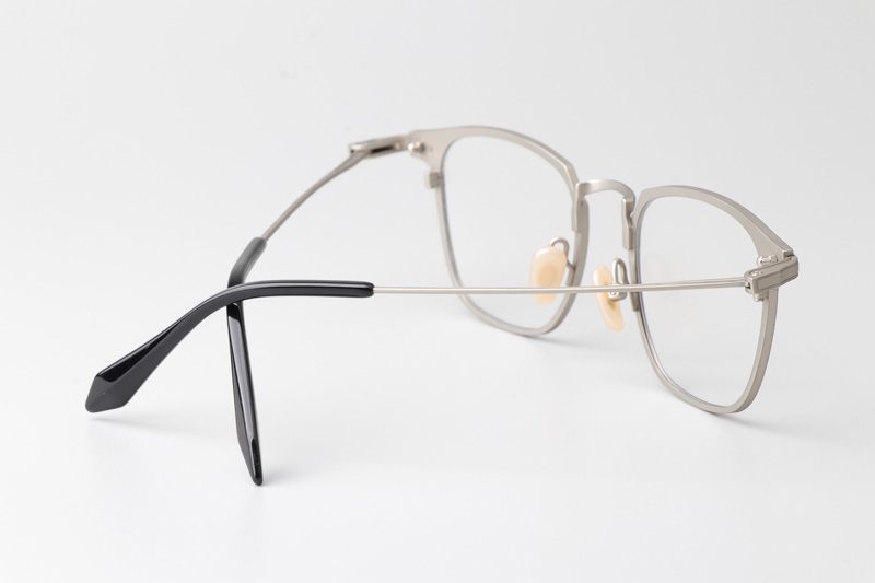 TH9146 Eyeglasses Black Silver