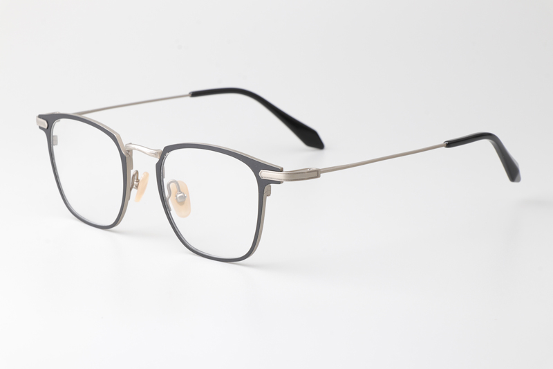 TH9146 Eyeglasses Black Silver