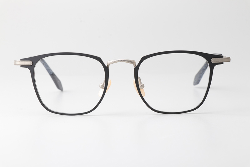 TH9146 Eyeglasses Black Silver