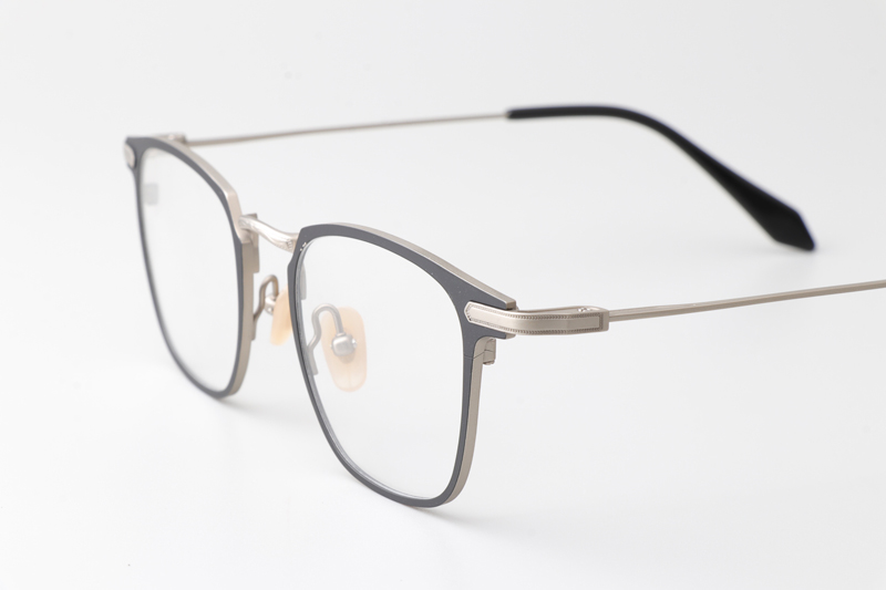 TH9146 Eyeglasses Black Silver