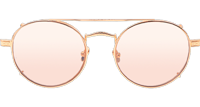 THE POET I Sunglasses In Gold Brown