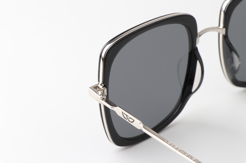 TM-Solstice Sunglasses Black Gray