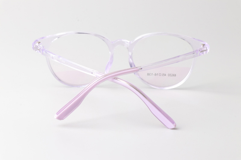 TR6620 Eyeglasses Clear Purple