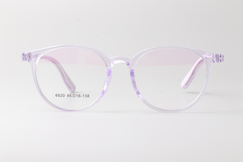 TR6620 Eyeglasses Clear Purple