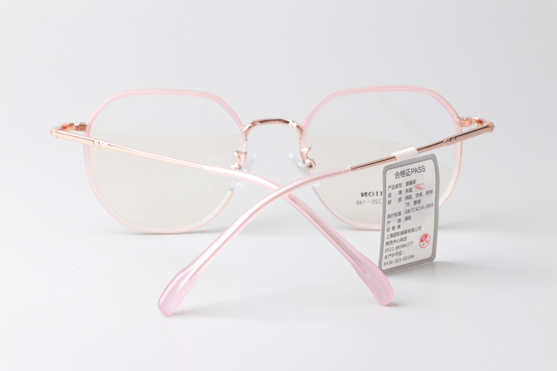 TT31057 Eyeglasses Pink Rose Gold