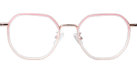 TT31057 Eyeglasses Pink Rose Gold