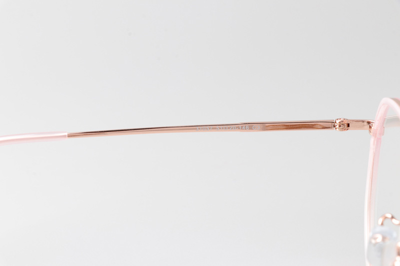 TT31057 Eyeglasses Pink Rose Gold