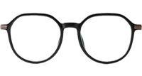 TT33002 Eyeglasses Black Rose Gold