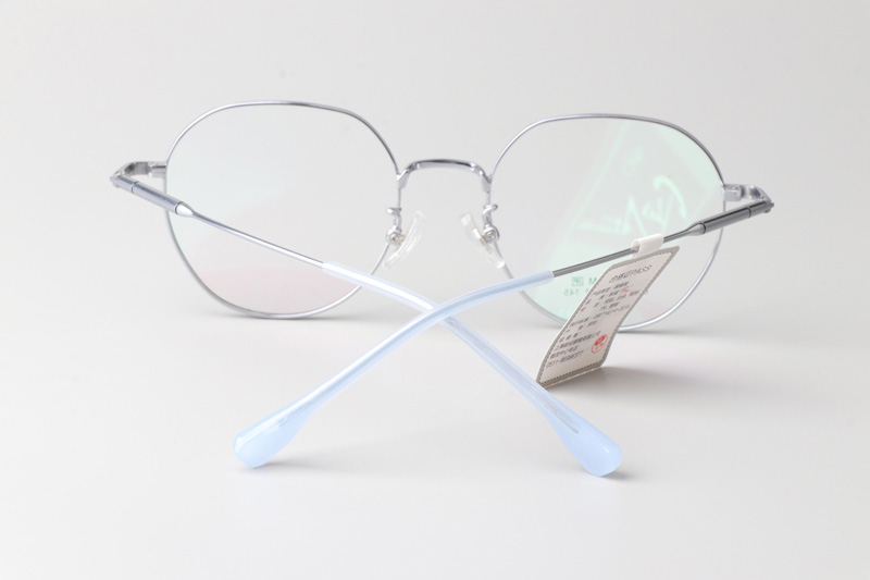 TT66616 Eyeglasses Black Silver