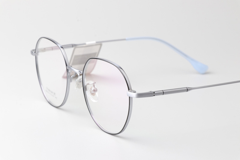 TT66616 Eyeglasses Black Silver