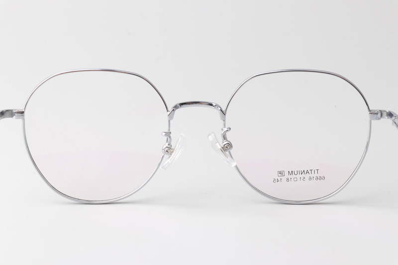 TT66616 Eyeglasses Black Silver