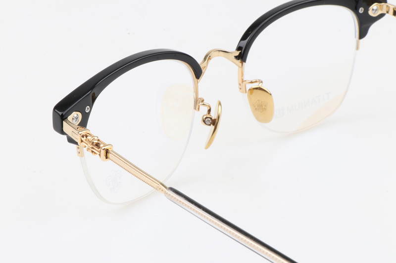 Tang Eyeglasses Black Gold