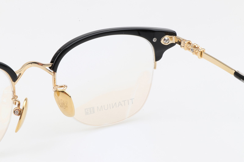 Tang Eyeglasses Black Gold