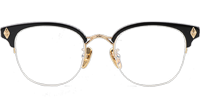 Tang Eyeglasses Black Gold