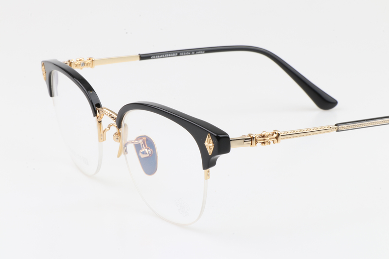 Tang Eyeglasses Black Gold