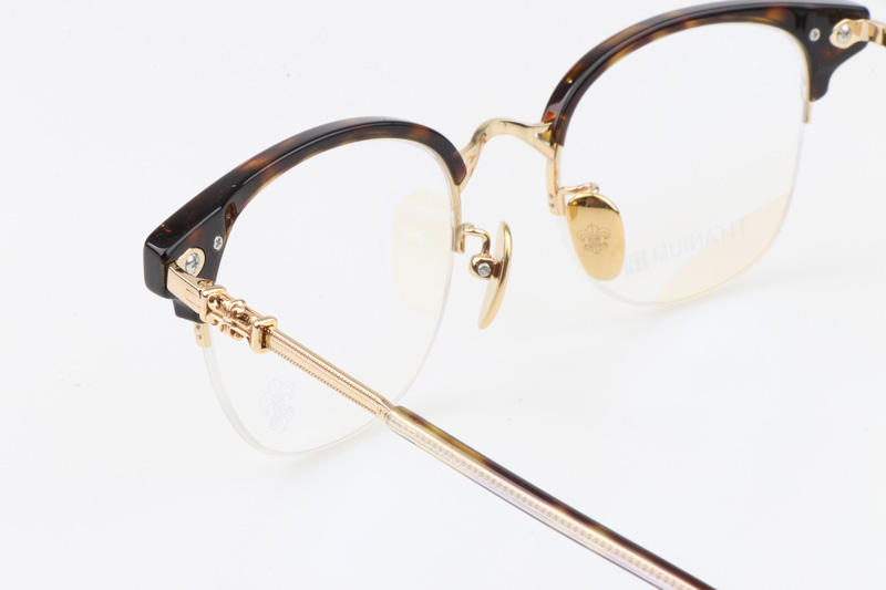 Tang Eyeglasses Tortoise Gold