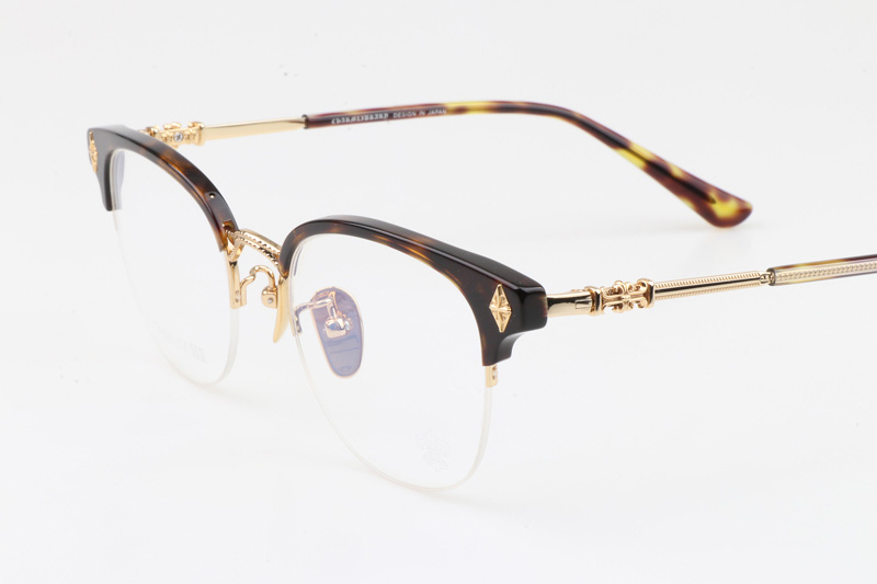 Tang Eyeglasses Tortoise Gold