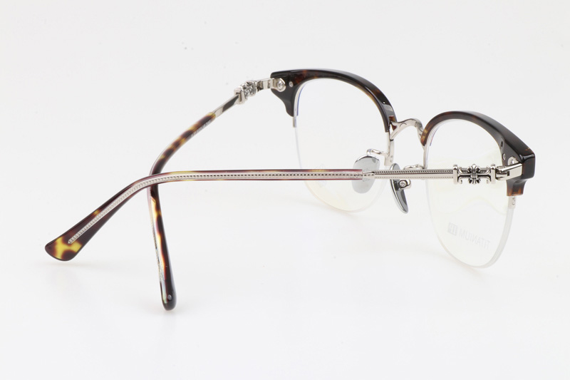 Tang Eyeglasses Tortoise Silver