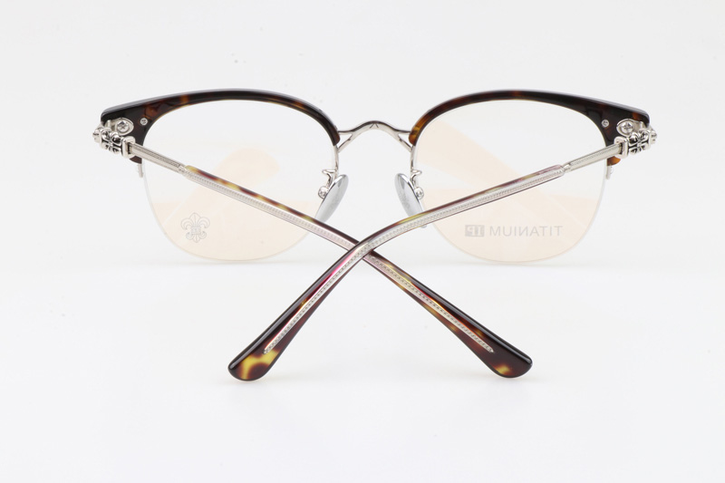 Tang Eyeglasses Tortoise Silver