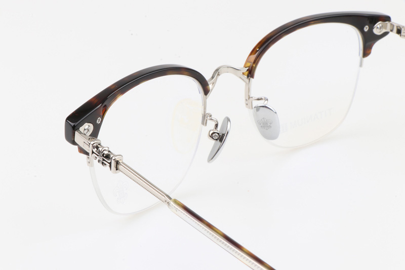 Tang Eyeglasses Tortoise Silver