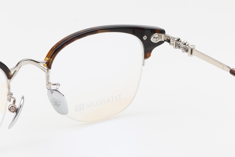 Tang Eyeglasses Tortoise Silver