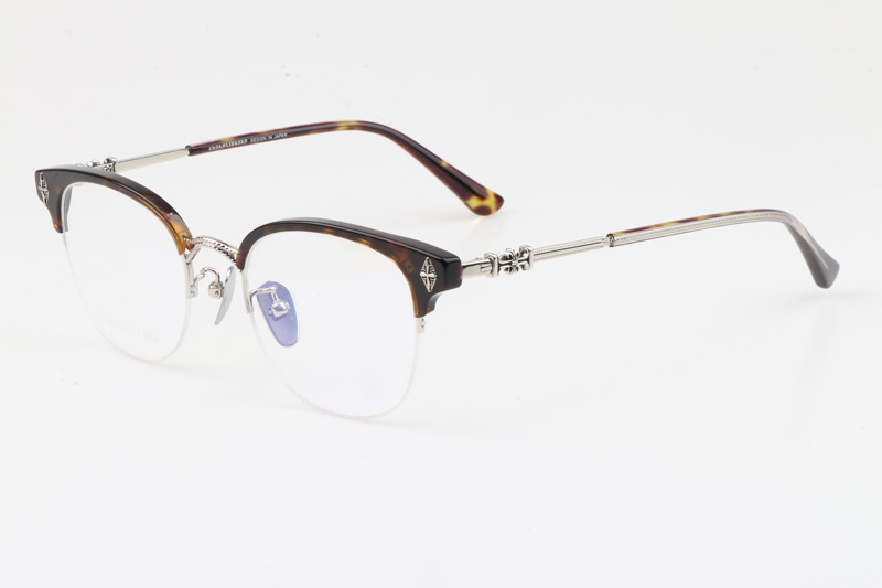 Tang Eyeglasses Tortoise Silver