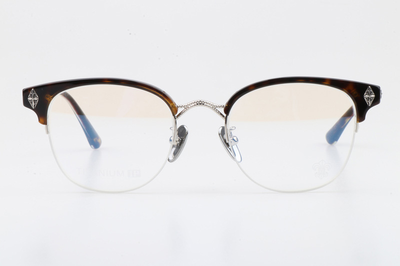 Tang Eyeglasses Tortoise Silver