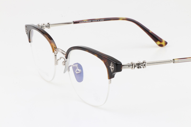 Tang Eyeglasses Tortoise Silver