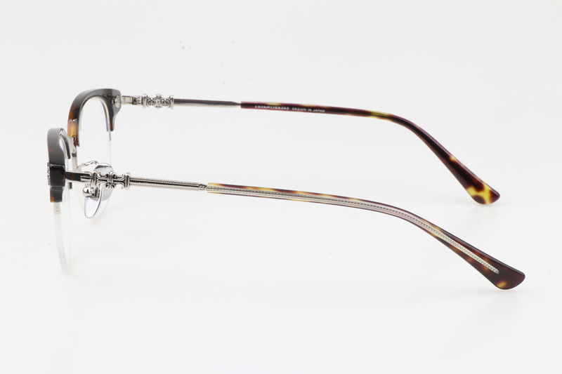 Tang Eyeglasses Tortoise Silver