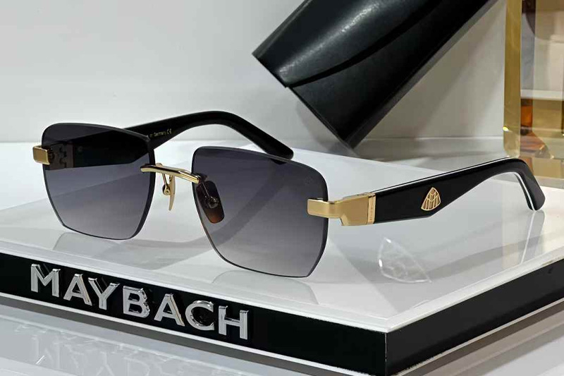 The Arntml I Sunglasses Gold Black Gradient Gray