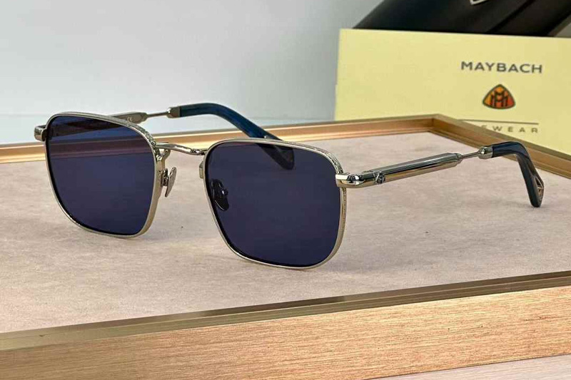 The Aro I Sunglasses Silver Blue