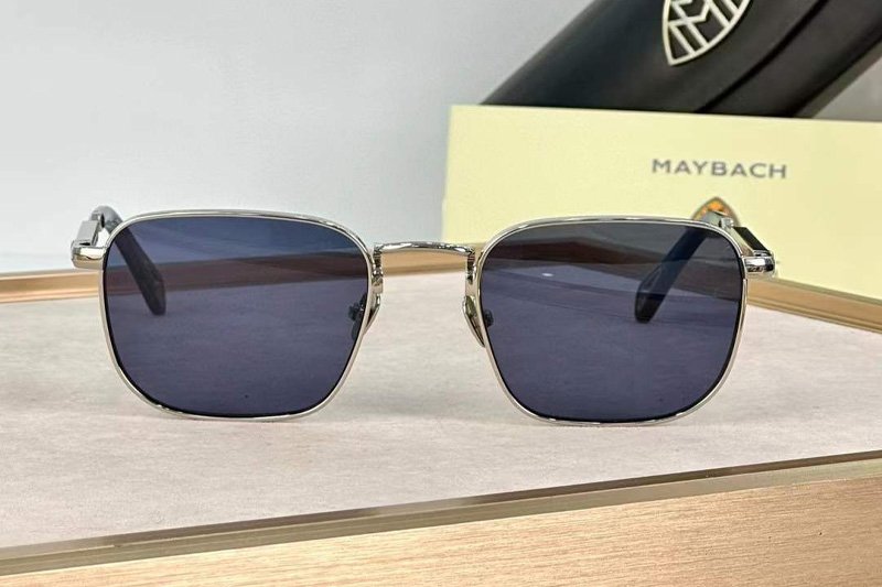 The Aro I Sunglasses Silver Blue