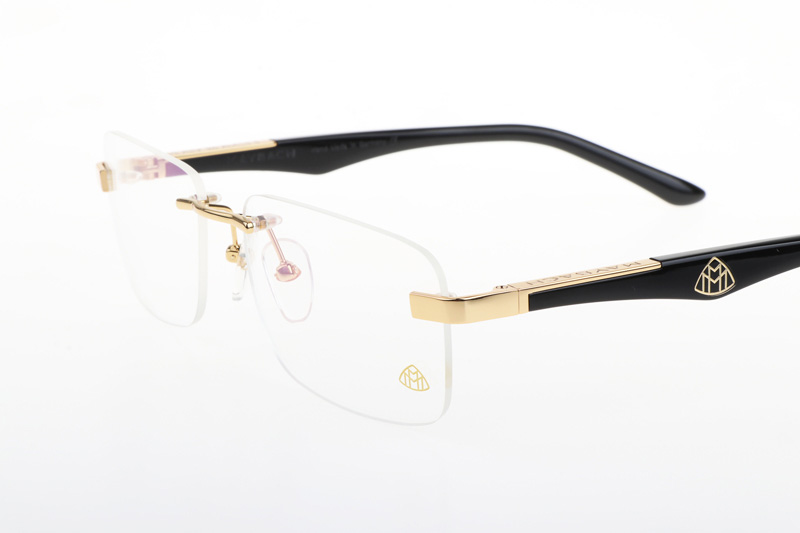The Artist I Eyeglasses In Gold Black