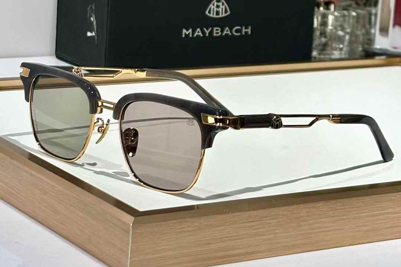 The Dean Sunglasses Gray Gold Gray