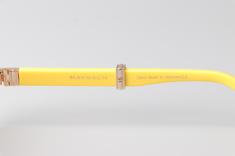 The Ducer I Sunglasses Gold Yellow Gradient Brown