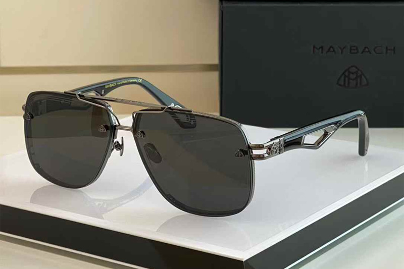 The King II Sunglasses Gunmetal Gray