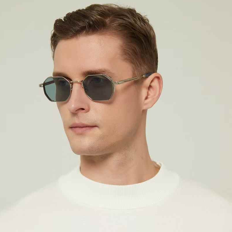 The Loew Sunglasses Silver Blue