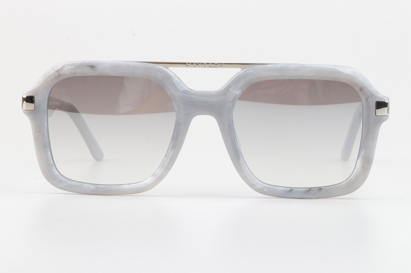 The Made Sunglasses Gray Silver