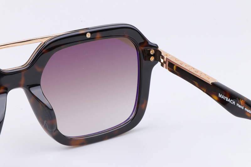 The Made Sunglasses Tortoise Gradient Brown