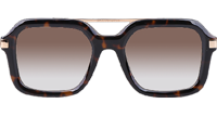 The Made Sunglasses Tortoise Gradient Brown