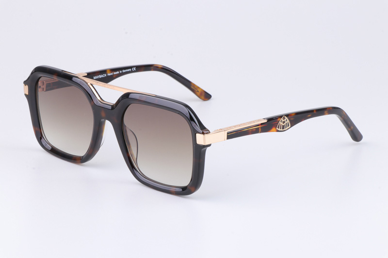 The Made Sunglasses Tortoise Gradient Brown