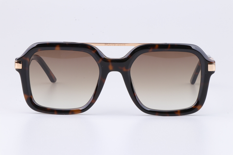 The Made Sunglasses Tortoise Gradient Brown