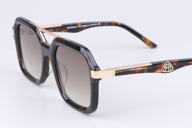 The Made Sunglasses Tortoise Gradient Brown